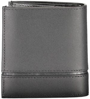 Calvin Klein Zwarte Leren Portemonnee - One Size