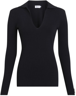 Calvin Klein Zwarte Pullover voor Dames Calvin Klein , Black , Dames - L,M,S,Xs