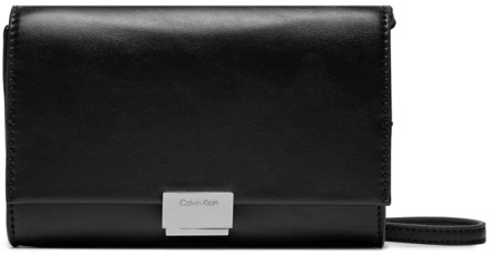 Calvin Klein Zwarte Schoudertas voor Vrouwen Calvin Klein , Black , Dames - ONE Size