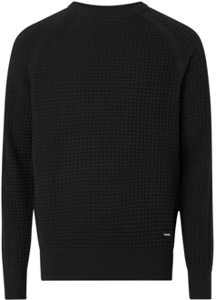 Calvin Klein Zwarte Sweaters - Pullover Calvin Klein , Black , Heren - M