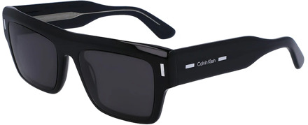 Calvin Klein Zwarte Zonnebril Ck23504S-001 Calvin Klein , Black , Unisex - 55 MM