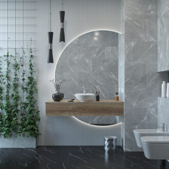 Calypso Spiegel tbv Onderkast 140 cm Rechts Gliss Design