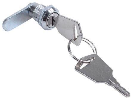 Cam Lock Bureaulade Lock 16Mm + 2 Sleutels Voor Arcade Kast Mailbox Archiefkast