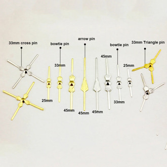 Camal 100PCS GOLDEN/CHROME CHANDELIER LAMP PARTS CRYSTAL BEAD METAL CONNECTOR ---BOWTIE PIN/ARROW PIN/Triangle PIN/Cross PIN