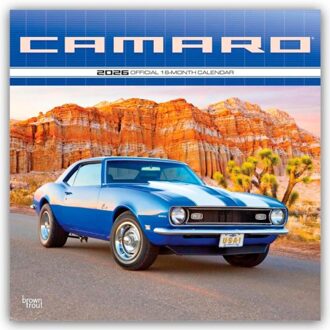 Camaro 2026 Square Flap Calendar - Browntrout Wandkalender - Browntrout Publishers