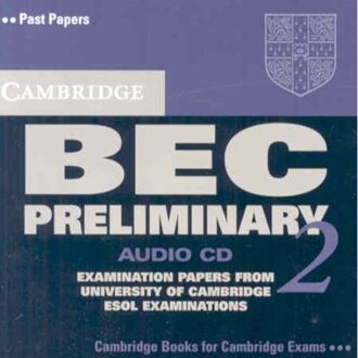 Cambridge BEC Preliminary 2 2 audio cd