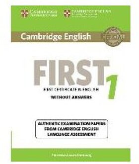 Cambridge English First for Revised Exam from 2015 student's book without answers