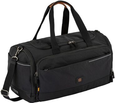 Camel Active City Weekend Bag black handbagage Zwart - H 26 x B 52 x D 24 cm