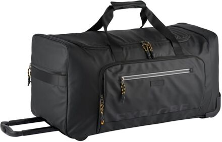Camel Active Explore Wheeled Duffle blackreistas met wielen Zwart - H 36 x B 67 x D 32 cm