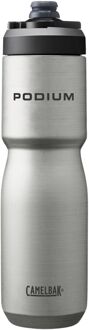 Camelbak Podium Steel Bidon 650ml zilver - zwart - 1 SIZE