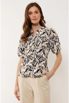 Camelia top Ecru - M