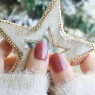 Camellia Flower Nails Art Stickers 24 pcs