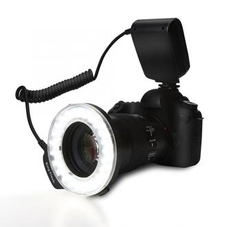 Camera Flash 48Pcs Led Ring Flash Light Met 8 Ring Adapters Voor Canon Nikon Pentax Olympus L Speedlite Cam
