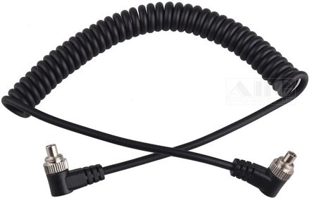 Camera Flash Light Speedlite PC Sync Kabel voor Yongnuo YN-565EX II RF-603 Trigger Photo Studio Accessoires (PC-PC)