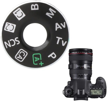Camera Function Dial Mode Interface Cap Button Repair Parts For Canon EOS 6D New