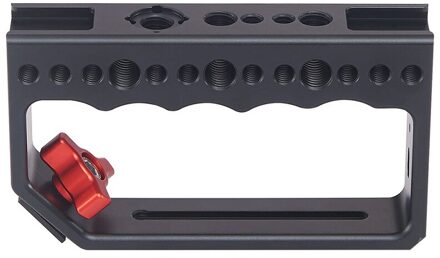 Camera Grip Kaas Handvat 1/4 Inch Schroef Gaten Video Stabilizer Rig Voor Camera Kooi Monitor Led Light Microfoon Dslr