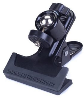 Camera Holding Mount Multifunctionele Clip Clamp Houder Met Standaard Balhoofd 1/4 Schroef Voor Flash Light Stand medeplichtige