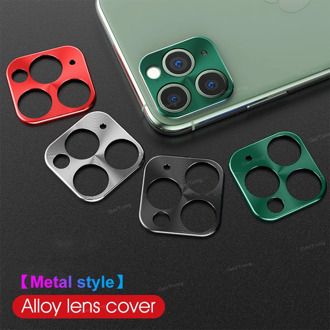 Camera Lens Protector For iPhone 11 12 Pro Max Ring Plating Aluminum Camera Case For iPhone 11 Pro Max 12 Cover Ring Protection