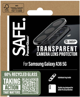 Camera Lens Protector voor de Samsung Galaxy A36- Transparant