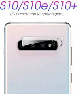 Camera Lens Safety Glass For Samsung Galaxy S10 S9 Plus S10 e Note 9 Soft Protective Glass on the galaxy S10e 10S 9S S 9 10 Film