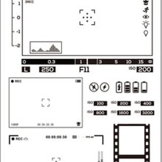Camera Lens Stempel Clear Stempel Voor Scrapbooking Transparante Siliconen Rubber Diy Fotoalbum Decor 206