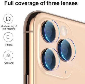 Camera Lens Tempered Glass For IPhone 11 12 Pro Max Camera Lens Protective Screen Protector For IPhone 12mini Phone Lens Film