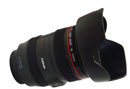 Camera Lens Vorm Koffie Mok Met Deksel Creatieve Camera Len 1:1 Schaal Koffie Cups Rvs Water Mok Creatieve Verjaardag 1stk plastic zwart 3
