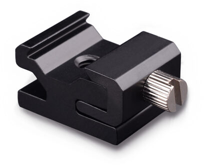 Camera Metalen Koude Schoen Shoe Flash Bracket Mount Adapter Met 1/4 Statief Schroef Light Stand Statief