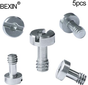 Camera Mount 1/4 Inch Schroef Statief Gebied Schroef Adapter 20-Draad Rvs Voor Dslr Camera Statief Quick Release plaat