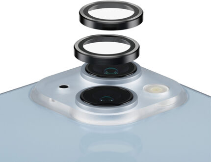 Camera Protector Hoops Optic Rings voor de Apple iPhone 14 / 14 Plus Transparant