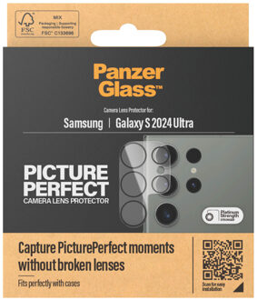 Camera Protector voor de Samsung Galaxy S24 Ultra Transparant