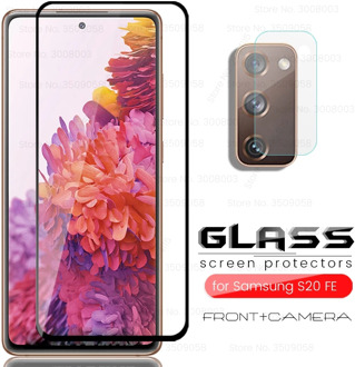 Camera Protectors For Samsung Galaxy S20 FE Tempered Glass On Gelaxi S20FE S20 Fan Edition 2020 SM-G781B 6.5'' Film Guard Cover