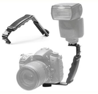 Camera Stand L-Vormige Schoen Flash Bracket Dv Beugel Lade Shoe Flash Bracket Voor Light Camera Dv Camcorder met Shoe