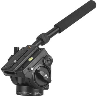 Camera Statief Hoofd 18Kg Belasting Vloeistof Hoofd Aluminium Draaibare Panhead Video Dslr Digitale Camera Professionele Statief Handvat Pan Hoofd