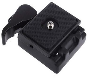 Camera Statief Hoofd Klemmen & Quick Release Plaat Met 1/4 & 3/8 Schroef Mount Monopod Head Accessoires D3100 D5100 600D 650D