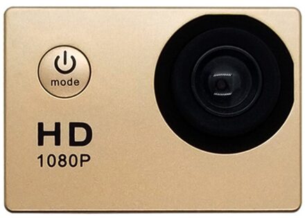 Camera Waterdichte Sport Cam Groothoek Lens Dv Camcorder Oplaadbare SP99 Goud
