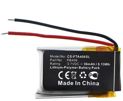 Cameron Sino 36Mah Batterij Voor Slimme Horloge Fitbit Alta,FB406