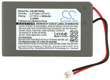 Cameron Sino 650 Mah Batterij LIP1472, LIP1859 Voor Sony Playstation 3 Sixaxis, PS3