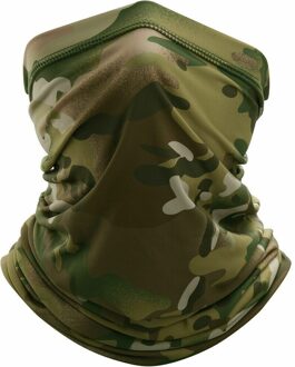 Camo Neck Gaiter Bandana Bivakmuts Gezicht Maskers Cooling Gezicht Cover Sjaal Ice Zijde 02 W3485