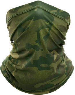 Camo Neck Gaiter Bandana Bivakmuts Gezicht Maskers Cooling Gezicht Cover Sjaal Ice Zijde 05 W3488