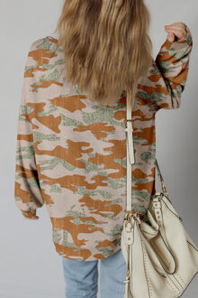 Camo Print Sweater Bruin