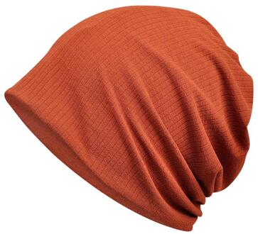 Camoland Casual Beanie Mannen Vrouwen Lente Zomer Lichtgewicht Dunne Hoed Helm Liner Katoen Sport Fietsen Hoed Ademend oranje
