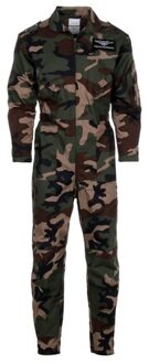 Camouflage kinder overall 122-128 (S)