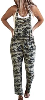Camouflage Overalls Voor Vrouwen Jumpsuits Rompertjes Zomer Camo Rompertjes Overalls Riem Tuinbroek Harem Combinaison Elastische Jumpsuits Xxl
