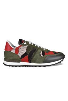 Camouflage Rockrunner Sneakers Valentino Garavani , Multicolor , Heren - 43 Eu,42 Eu,41 Eu,42 1/2 Eu,44 Eu,46 Eu,43 1/2 Eu,45 EU