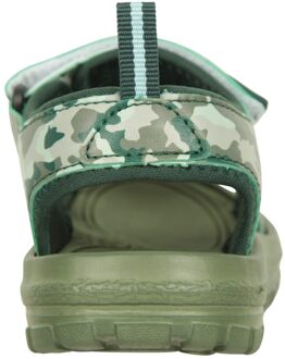Camouflage sandalen voor jongens (Groen)