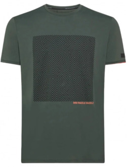 Camouflage T-shirt RRD , Green , Heren - L,M,S
