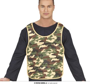 Camouflage Vest Volwassenen Multikleur - Print