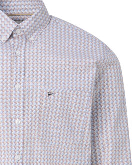 Campbell Casual overhemd Bruin - M