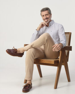 Campbell Casual overhemd donker - maat XXXL Blauw